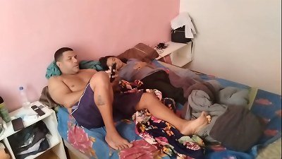 juicy jasmine santanna sits with her bum on Leo ogre's dick.