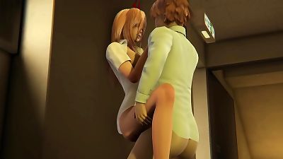 intensity fucks Denji l hentai Chainsaw guy l 3 dimensional cartoon anime porn