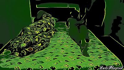 I drill My Brother's handsome wife While He's Sleeeping Part one - cartoon Version